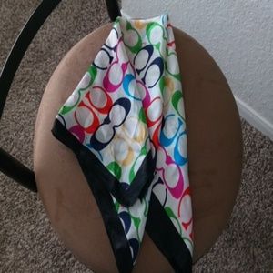 Coach Silk Scarf